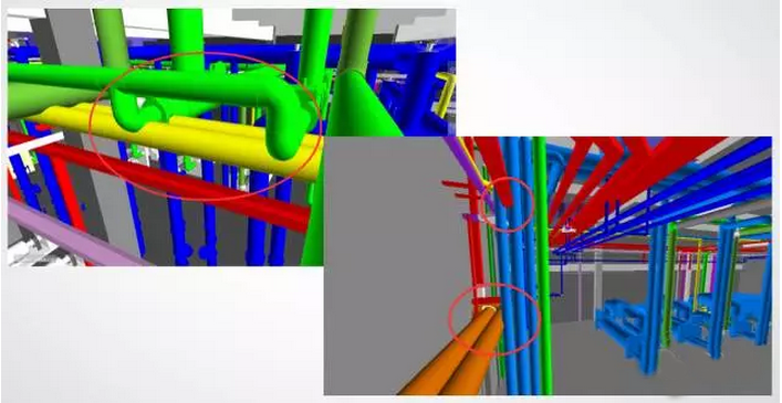 BIM技术在涪陵烟厂的应用-　　碰撞检测分析