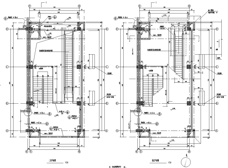 5套商业综合建筑设计方案初设图CAD-3