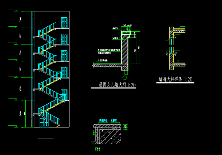 内蒙古科技大学毕业施工组织设计（含平面图施工图）_2