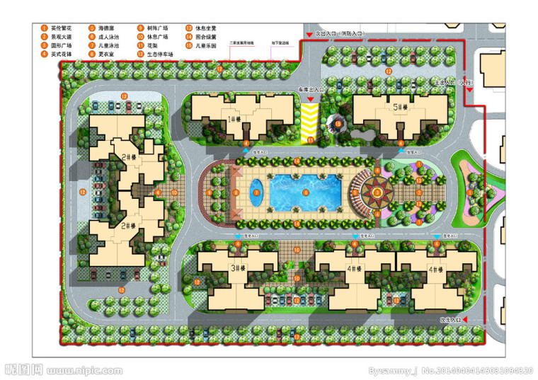 [连载贴]建筑方案设计平面图-平面图设计