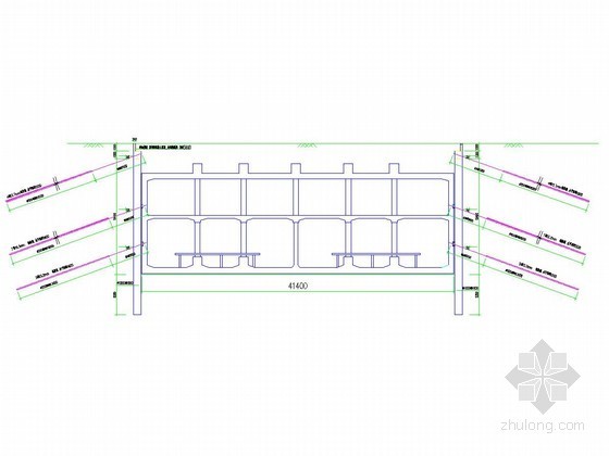 12米锚杆支护资料下载-[北京]地铁明挖基坑灌注桩加锚杆支护施工方案（鲁班奖工程）