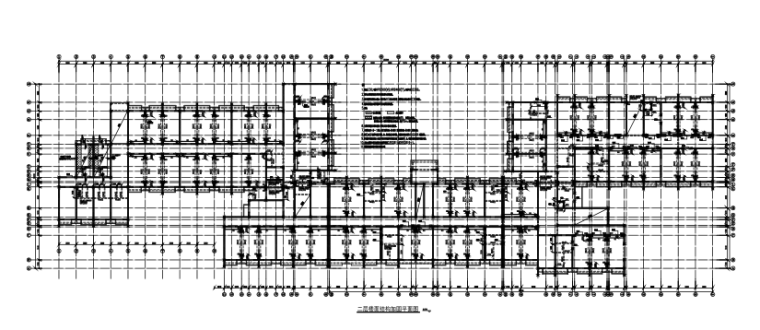 [上海]三层砖混结构幼儿园加固施工图（CAD、11张）-楼面结构加固平面图