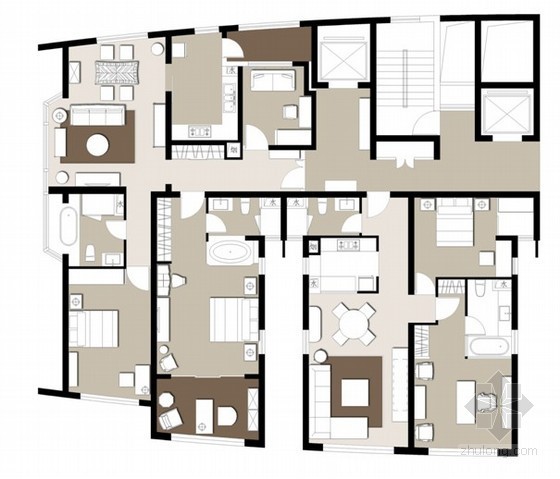 地下室家装设计方案资料下载-某豪宅项目软装设计方案