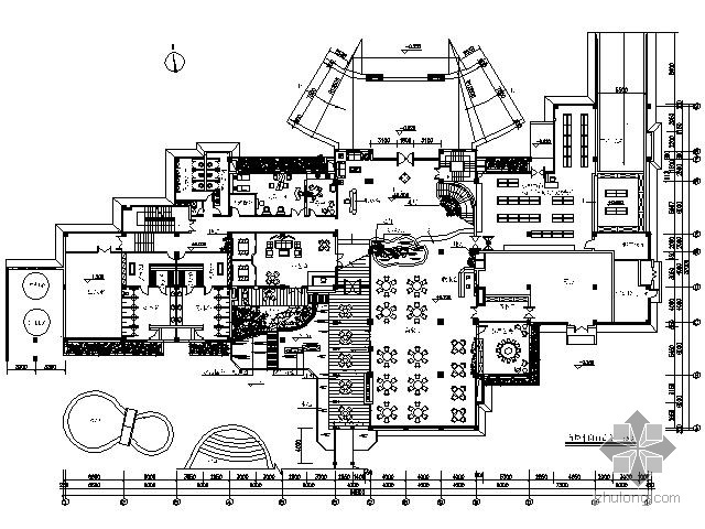 高端综合会所设计图纸资料下载-[广东]生态花园会所设计图（含实景）