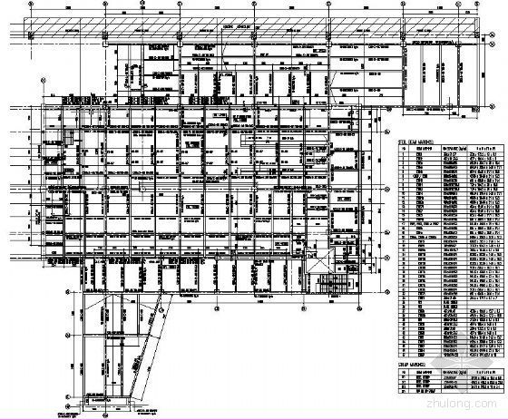 埋设深度资料下载-某机场扩建部分基础螺栓埋设图