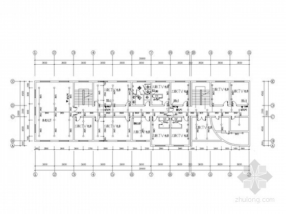 2层建筑给排水图纸资料下载-洗浴中心建筑给排水图纸