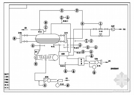 蒸汽锅炉电气图纸资料下载-20T_H蒸汽锅炉电气图纸