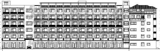 六层办公楼设计方案文本资料下载-某办公楼建筑设计方案