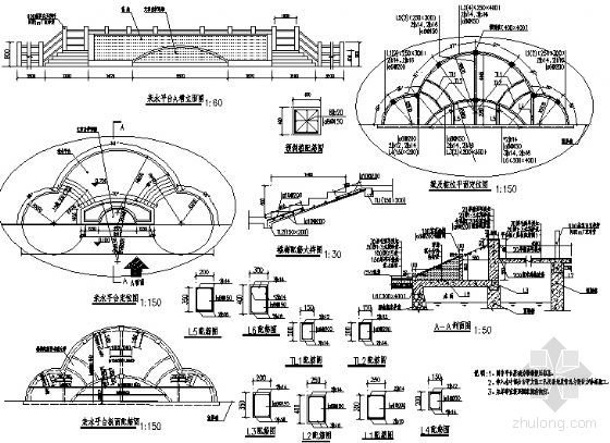 亲水平台施工图