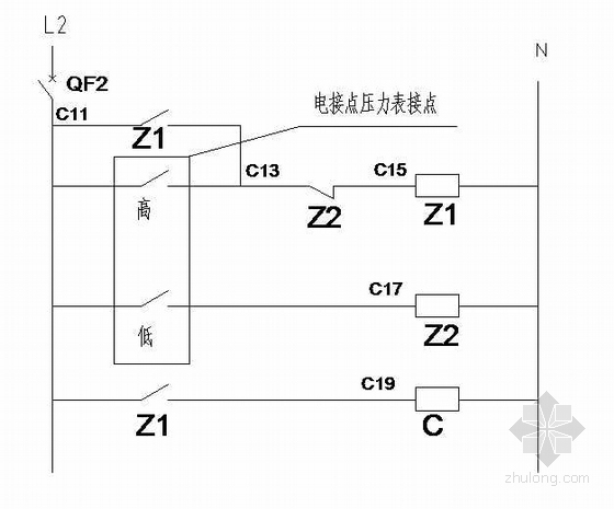 瓦斯发电厂资料下载-某煤矿瓦斯发电站电气施工图