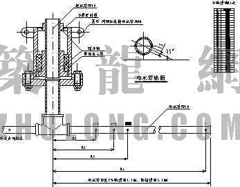 小便器节点详图资料下载-旋转布水器详图