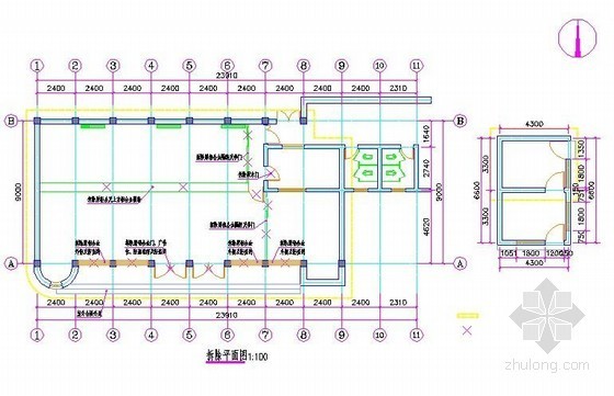 某消防改造建筑说明资料下载-[北京]2011年联通某营业厅装修改造概算书（建筑、设备、电气施工图）