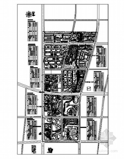工业园规划设计cad资料下载-[武汉]某工业园概念总体规划设计图
