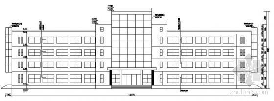 四川图书馆建筑结构图纸资料下载-某图书馆建筑结构设计图纸