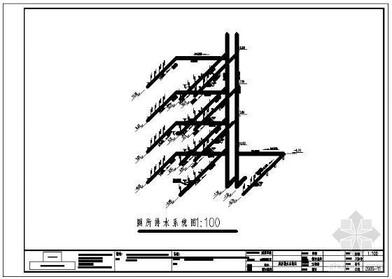 厂给排水施工图资料下载-某市冶金厂给排水施工图