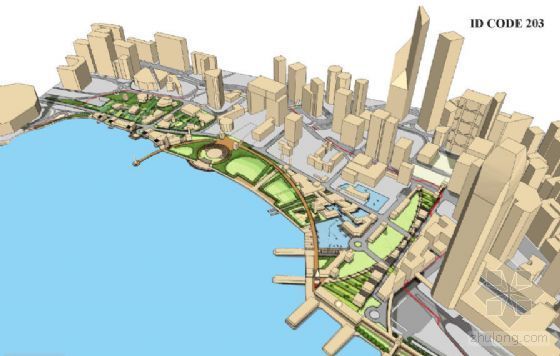海滨城市设计su资料下载-香港区域新海滨城市设计研究