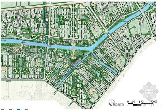 城市综合体手绘资料下载-杭州区域城市设计手绘文本