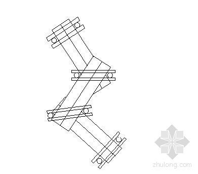 青石板路面石板松动处理资料下载-木折桥和青石板汀步施工图
