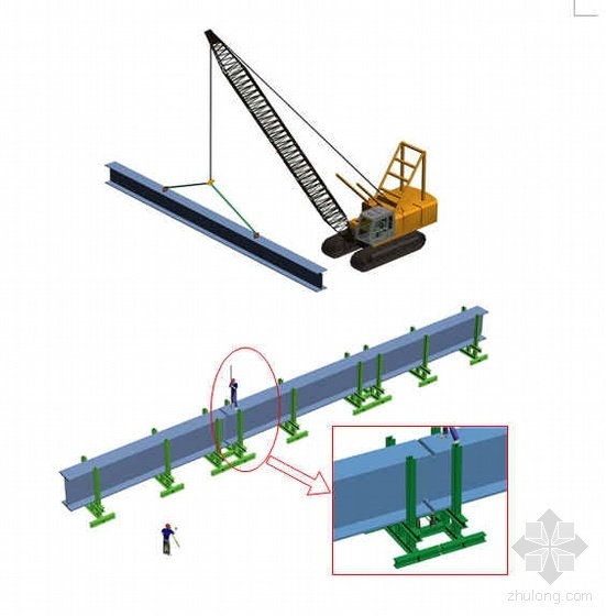 某火车站站房及雨棚钢结构施工方案(大跨度空间管桁架）- 