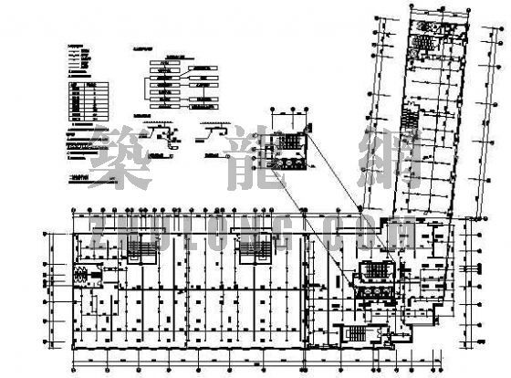 24米梯形钢屋架图资料下载-宾馆水施图