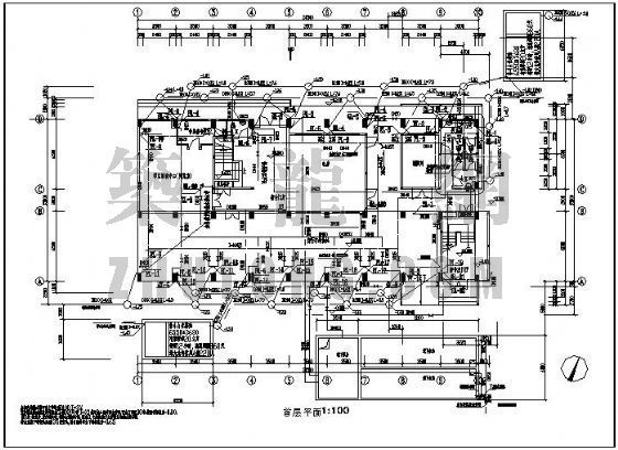 学生公寓给水排水设计资料下载-某大学高级学生公寓给排水设计图