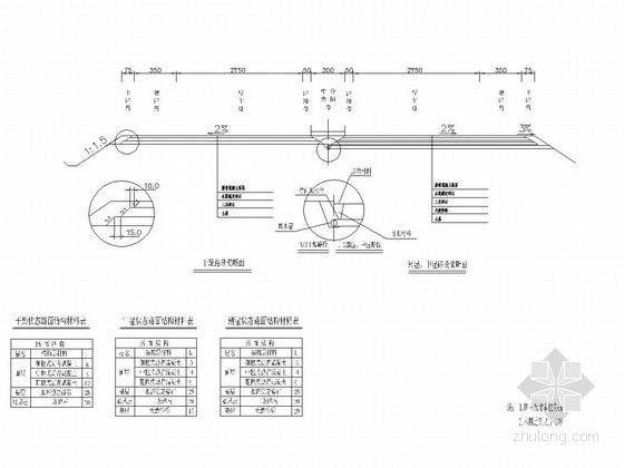 高速公路施工图设计（毕业设计 31张）-沥青路面结构设计图 