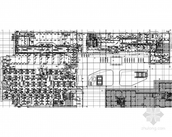机房改造图纸资料下载-[重庆]多层大型商业楼空调通风及防排烟系统改造设计施工图（含机房设计）