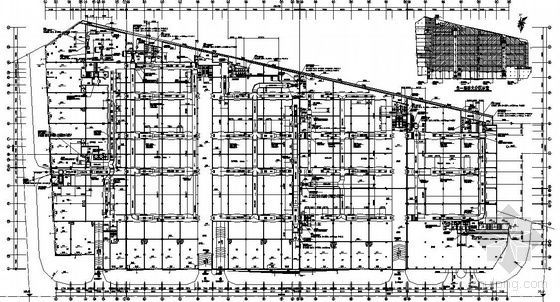 学校宿舍楼建筑图资料下载-重庆某学校宿舍楼通风排烟图