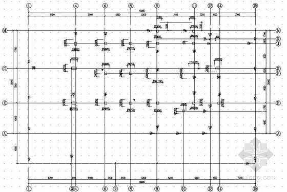 三层框架公建结构施工图- 