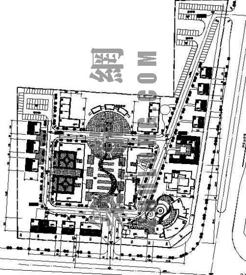 唐山美食城设计施工图资料下载-美食城规划方案