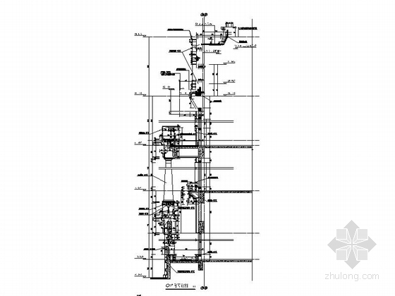 [浙江]三层西班牙风格售楼处建筑施工图-三层西班牙风格售楼处建筑大样图