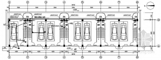 贝茨汽车旅馆设计资料下载-某两层汽车旅馆电气施工图