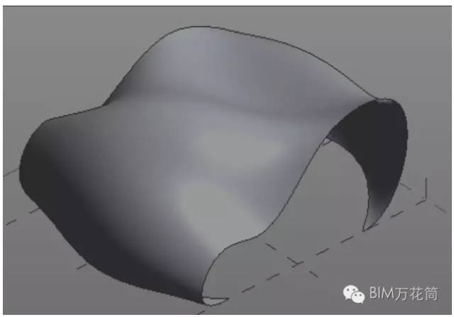 Revit中使用体量创建异型空间网架的方法_3