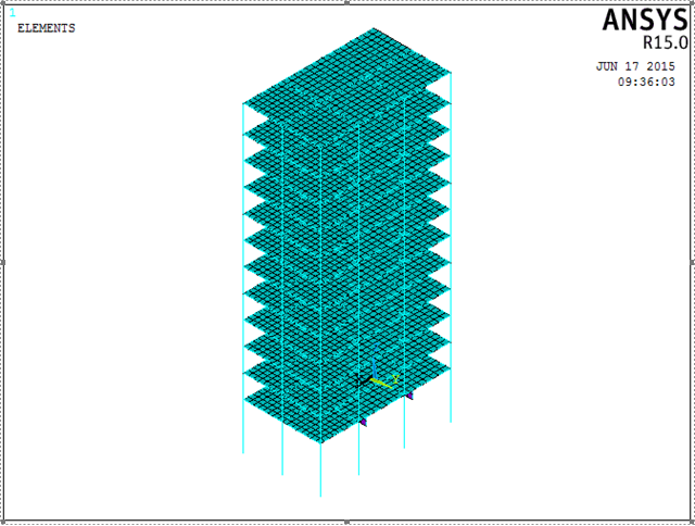 基于 ANSYS 的框架结构分析_8