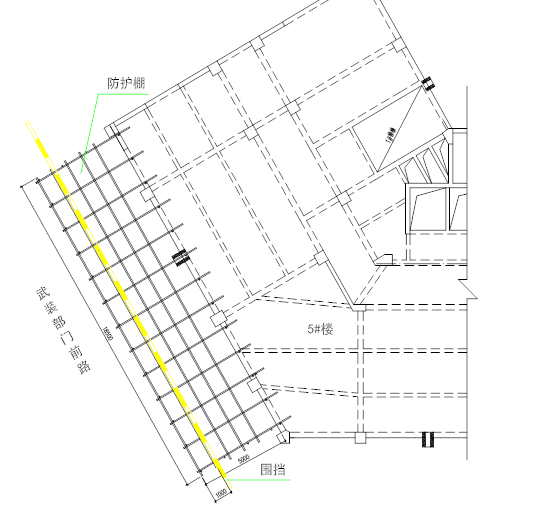 悬挑棚安全专项施工方案资料下载-钢管悬挑防护棚施工方案