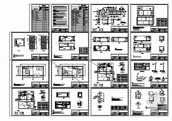 泵房工艺设计图纸资料下载-上海某印刷废水工艺设计图纸