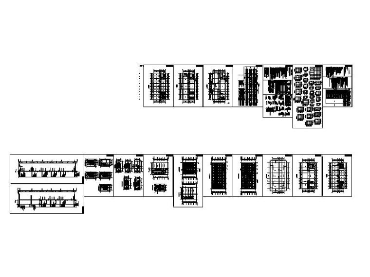 [宁夏]多层钢结构现代办公楼建筑施工图-缩略图