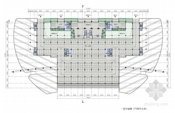 [上海]某十二层市政办公楼建筑方案文本（含CAD）-图8