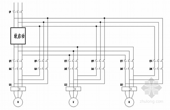 消防泵软起动电路图资料下载-电机控制原理