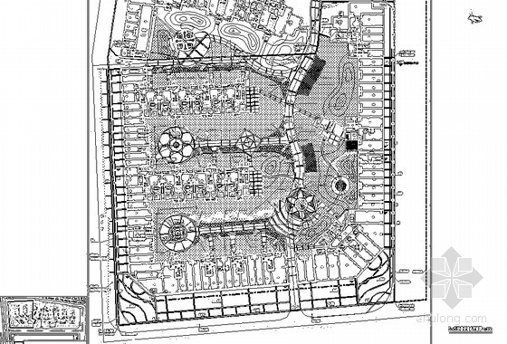 深圳园林施工资料下载-[深圳]小区园林景观工程施工图