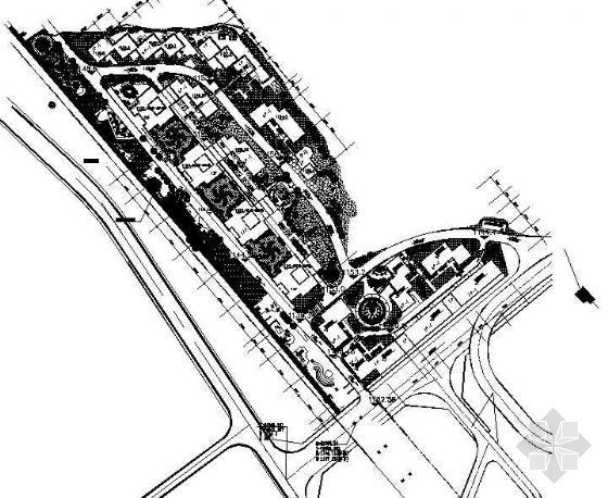 广佛智城周边地块规划资料下载-某景观地块规划设计图