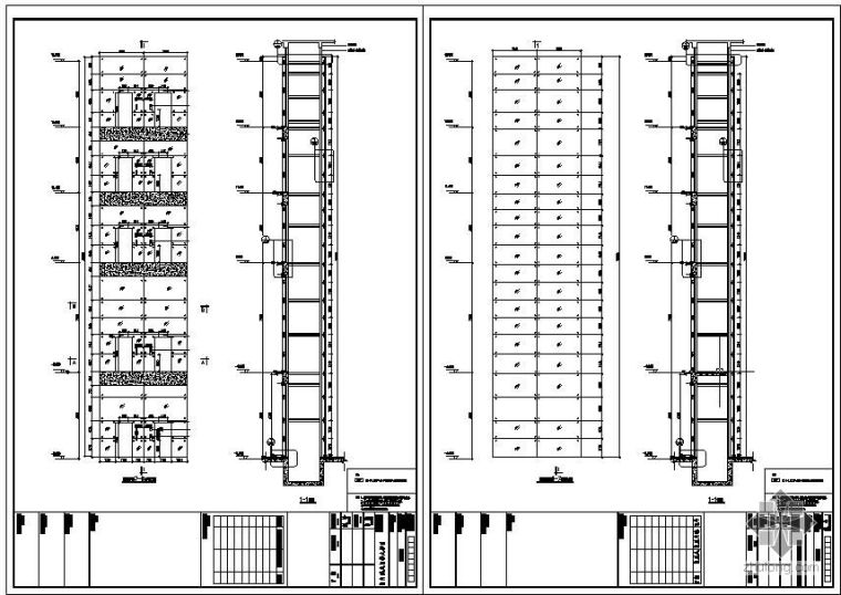 观光电梯节点图资料下载-某观光电梯玻璃幕墙设计图