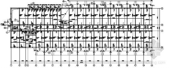 宿舍楼建筑及结构图资料下载-某5层学生宿舍楼砖混结构图