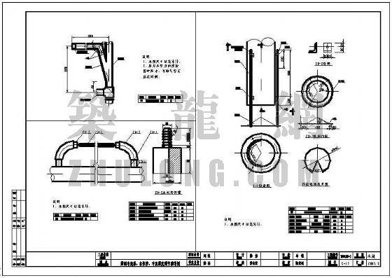 CAD水厂施工图资料下载-重庆某水厂无阀滤池施工图