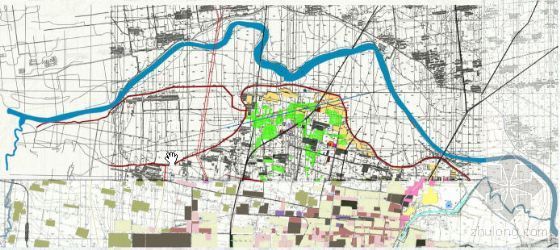 渭南市某沿河生态绿化景观概念性规划-2