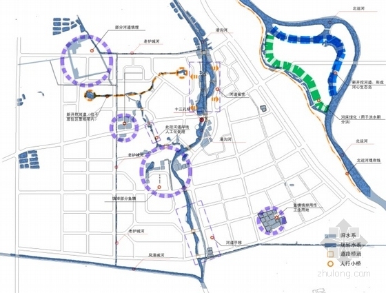 [北京]大型城市综合体规划及单体设计方案文本-城市综合体分析图