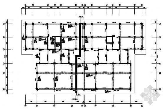 高层住宅施工结构图纸资料下载-某高层住宅楼结构图纸