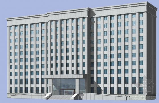 政府建筑模型资料下载-政府办公楼