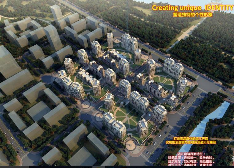 景观psd平面居住区资料下载-[上海]前滩某欧陆风格居住区建筑方案文本（PSD+151页）
