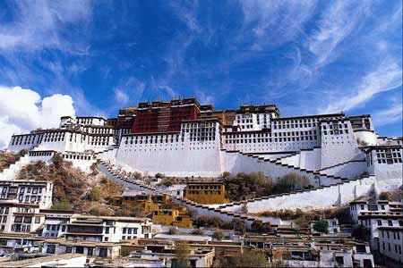 藏族风格建筑SU模型资料下载-西藏布达拉宫的建筑趣闻